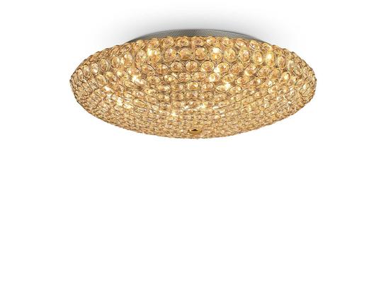 Фото Хрустальная люстра KING PL9 ORO Ideal Lux 073262, купить с доставкой на skylight.com.ua  