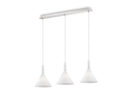 Фото Підвісний світильник COCKTAIL SP3 BIANCO Ideal Lux 074245, купити з доставкою на skylight.com.ua