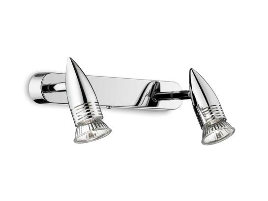 Фото Настенно - потолочный светильник ALFA AP2 CROMO Ideal Lux 089577, купить с доставкой на skylight.com.ua 