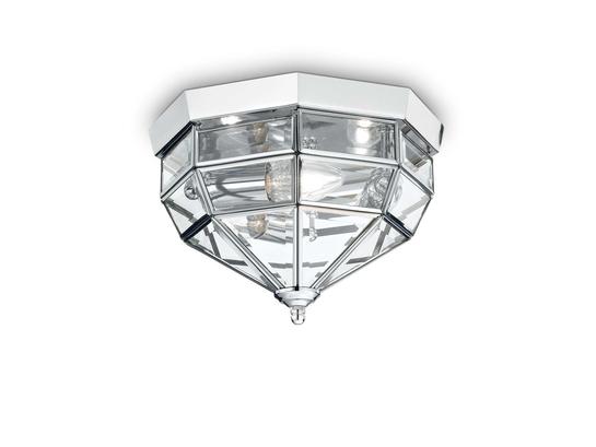 Фото Потолочный светильник NORMA PL3 CROMO Ideal Lux 094793, купить с доставкой на skylight.com.ua 