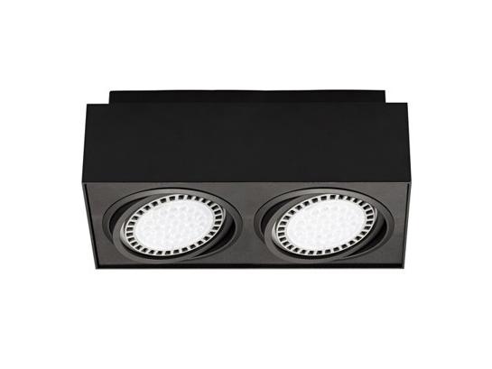 Фото точковий світильник Zuma Line BOXY CL 2 20075-BK, купити з доставкою на skylight.com.ua