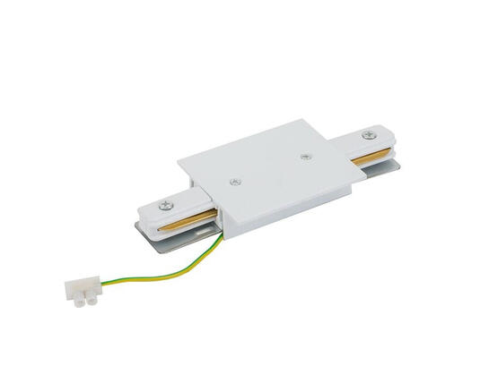 Фото з'єднувач Nowodvorski 10227 Profile Recessed Power straight connector white, купити з доставкою на skylight.com.ua