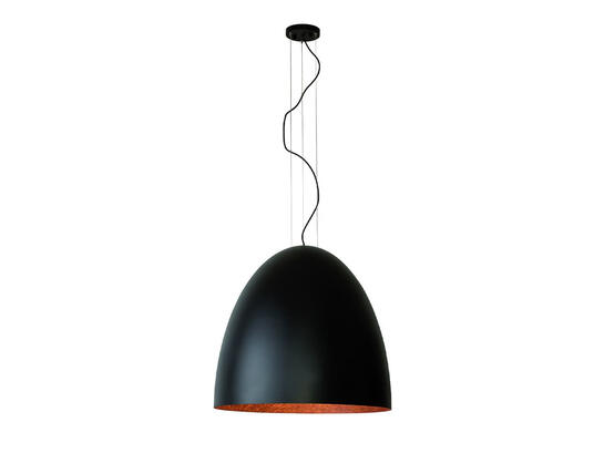 Фото подвесной светильник Nowodvorski 10321 Egg black/copper XL, купить с доставкой на skylight.com.ua