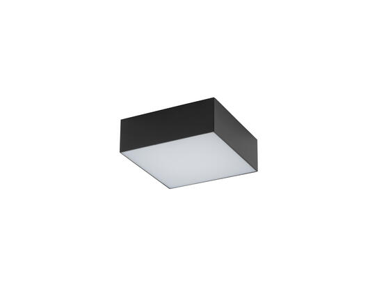 Фото стельовий світильник Nowodvorski 10424 / 10433 Lid Square Led 15W 3000K/4000K чорний, купити з доставкою на skylight.com.ua