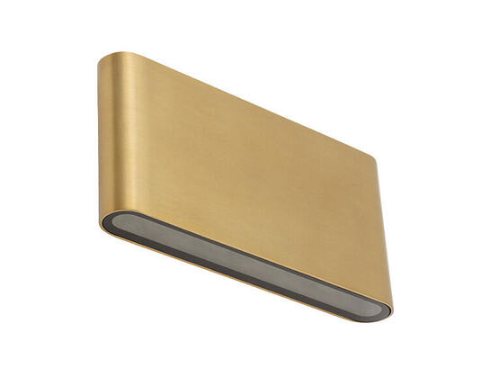 Фото уличная посветка фасада Nowodvorski 11366 Semi Латунь, купить с доставкой на skylight.com.ua