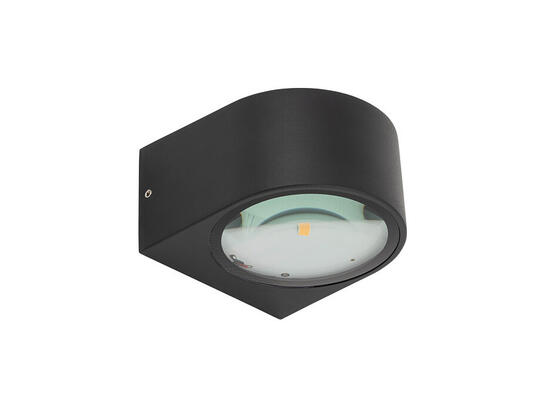 Фото уличная посветка фасада Nowodvorski 11370 Nel Черный, купить с доставкой на skylight.com.ua