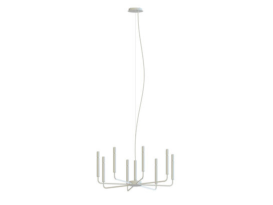 Фото рожковая люстра Nowodvorski 11461 Orto Серый, купить с доставкой на skylight.com.ua