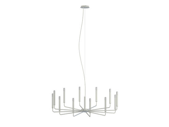 Фото рожковая люстра Nowodvorski 11465 Orto Серый, купить с доставкой на skylight.com.ua
