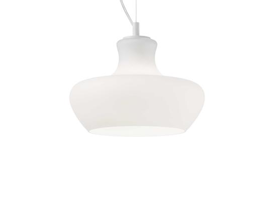 Фото Люстра підвісна ALADINO SP1 D30 BIANCO Ideal Lux 137315, купити з доставкою на skylight.com.ua