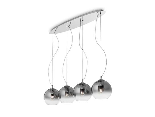 Фото Подвесная люстра NEMO PLUS FADE SP4 Ideal Lux 149561, купить с доставкой на skylight.com.ua 