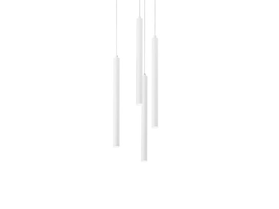 Фото Підвісна люстра FROZEN LED SP4 WH Ideal Lux 233444, купити з доставкою на skylight.com.ua