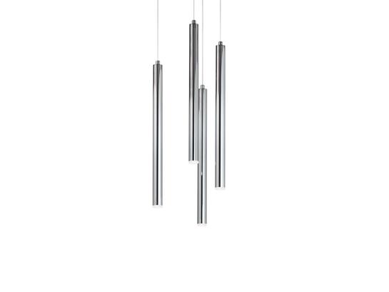 Фото Підвісна люстра FROZEN LED SP4 CH Ideal Lux 233475, купити з доставкою на skylight.com.ua