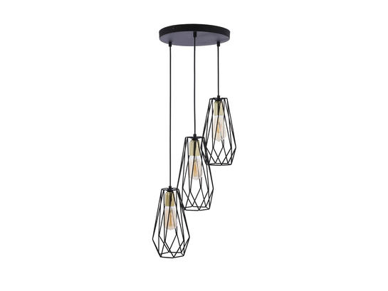 Фото люстра TK Lighting Lugo Black 2548, купить с доставкой на skylight.com.ua