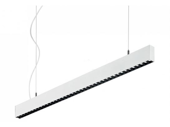 Фото Подвесной линейный светильник Steel LED 4000K WH Ideal Lux 276670, купить с доставкой на skylight.com.ua 