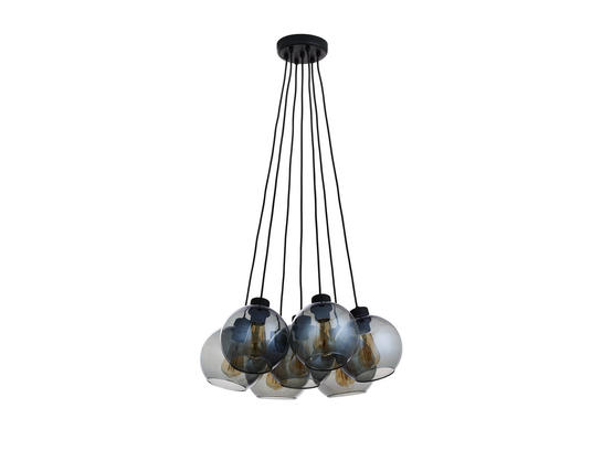 Фото люстра TK Lighting Cubus Graphite 2837, купить с доставкой на skylight.com.ua