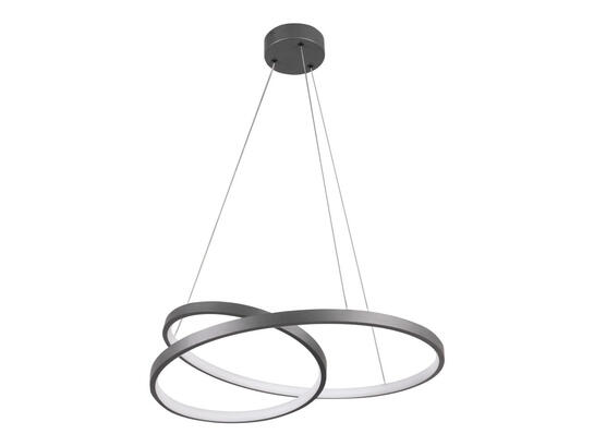 Фото светодиодная люстра Goldlux 328021 Zefira черный, купить с доставкой на skylight.com.ua