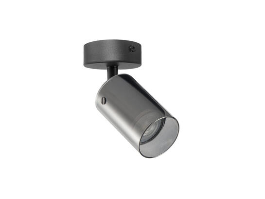 Фото светильник поворотный Goldlux 328304 Smoky черный, купить с доставкой на skylight.com.ua