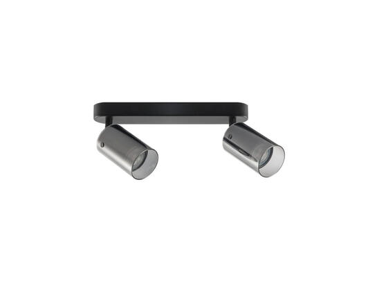 Фото светильник поворотный Goldlux 328311 Smoky черный, купить с доставкой на skylight.com.ua