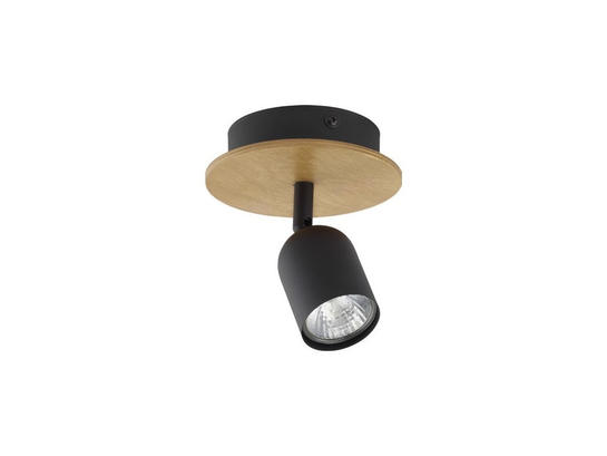 Фото точковий світильник TK Lighting Top Wood Black 3290, купити з доставкою на skylight.com.ua