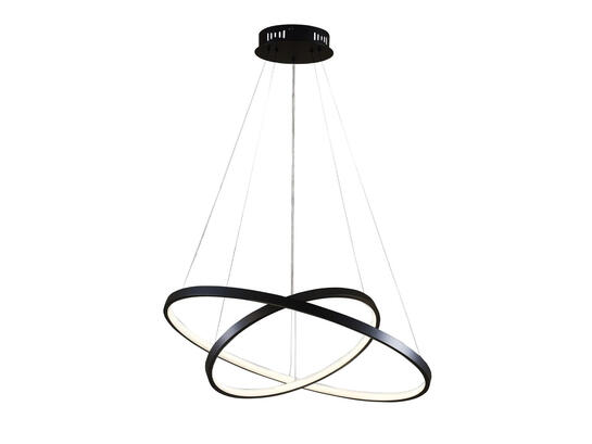 Фото светодиодная люстра Goldlux 329172 Lea черный, купить с доставкой на skylight.com.ua