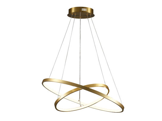 Фото светодиодная люстра Goldlux 329189 Lea золото, купить с доставкой на skylight.com.ua