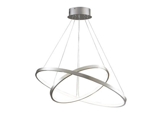 Фото светодиодная люстра Goldlux 330017 Lea никель/хром, купить с доставкой на skylight.com.ua