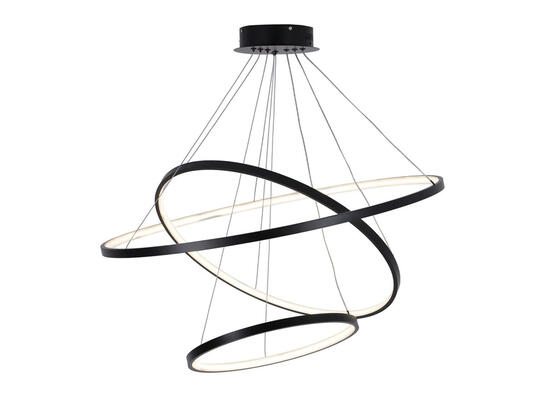 Фото светодиодная люстра Goldlux 330024 Lea черный, купить с доставкой на skylight.com.ua