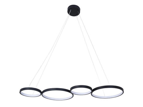 Фото светодиодная люстра Goldlux 331021 Flamenco черный, купить с доставкой на skylight.com.ua