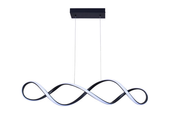 Фото светодиодная люстра Goldlux 331052 Infinito черный, купить с доставкой на skylight.com.ua