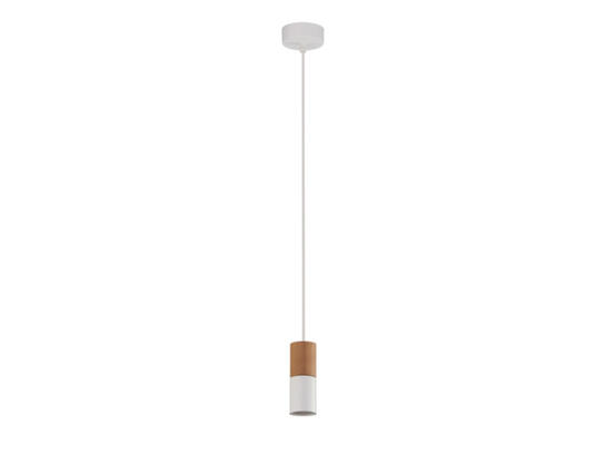 Фото подвесной светильник TK Lighting 6305 Elit white/wood, купить с доставкой на skylight.com.ua