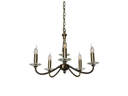 Фото рожковая люстра Wunderlicht Sublime 7898AB-P5, купить с доставкой на skylight.com.ua