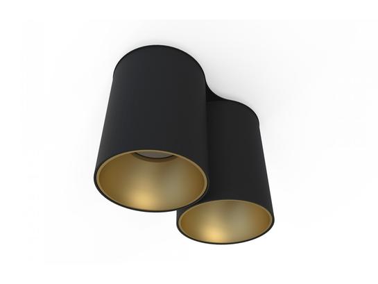 Фото точковий світильник Nowodvorski EYE TONE II BLACK/GOLD PL 8087, купити з доставкою на skylight.com.ua