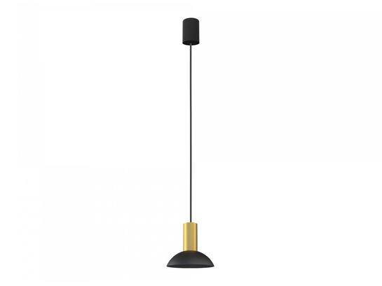 Фото стельовий світильник Nowodvorski HERMANOS C BLACK/SOLID BRASS PL 8194, купити з доставкою на skylight.com.ua