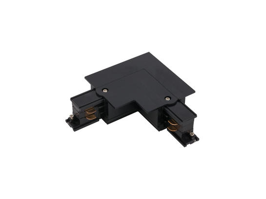 Фото  з'єднувач Nowodvorski CTLS Recessed Power L connector, left ( L-L) Black 8683  , купити з доставкою на skylight.com.ua