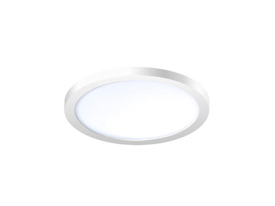 Фото Потолочный светильник Azzardo AZ4166 SLIM 22 ROUND 4000K IP44 WH, купить с доставкой на skylight.com.ua