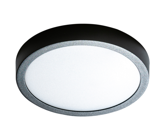 Фото Потолочный светодиодный светильник Azzardo AZ4240 MALTA R 23 4000K BK, купить с доставкой на skylight.com.ua 