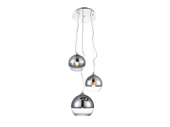 Люстра Azzardo AZ4750 SILVER BALL 3, купити з доставкою на skylight.com.ua