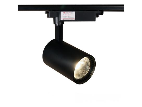 Фото LED світильник трековий ElectroHouse чорний 30 Вт 2400 Лм 4100К, купити з доставкою на skylight.com.ua
