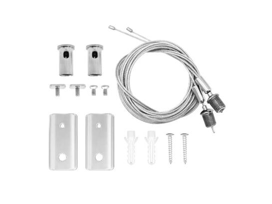 Фото тросовой подвес Lumineka FAST-TRS для магнитного трека Серый, купить с доставкой на skylight.com.ua