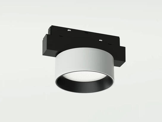 Фото трековый магнитный светильник Lumineka FD-90-WH Fixed Disk 8W Белый, купить с доставкой на skylight.com.ua