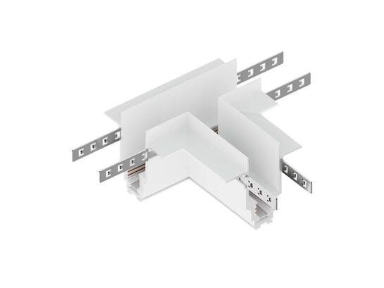 Фото т-соединитель для магнитного трека LiGHT HUB LH35-CONNECTOR-R/T-WH, купить с доставкой на skylight.com.ua