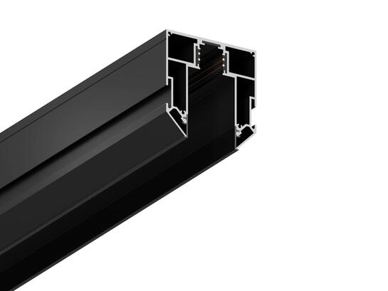 Фото встроенный магнитный трек LiGHT HUB LH35-TRACK-N PRO N35 для монтажа в натяжной потолок, купить с доставкой на skylight.com.ua