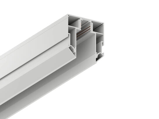 Фото встроенный магнитный трек LiGHT HUB LH35-TRACK-N PRO N35 для монтажа в натяжной потолок белый, купить с доставкой на skylight.com.ua