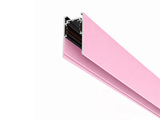 Фото накладной магнитный трек Lumineka LM-NTRAC-2-CP 2м RAL Coral Pink, купить с доставкой на skylight.com.ua