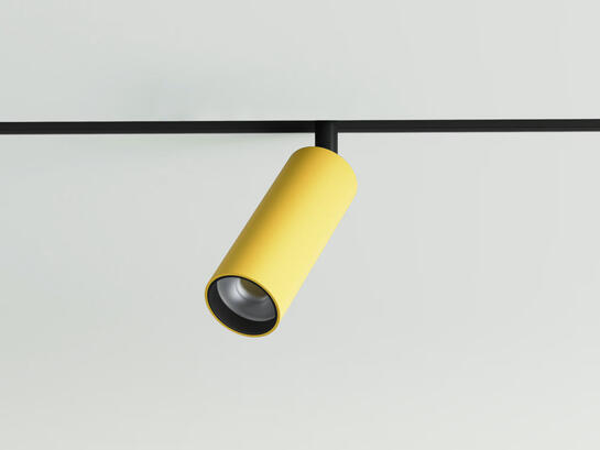 Фото трековый магнитный светильник Lumineka LM-TB-34-SB TUBE 34mm, 8W 640Lm RAL Sunbeam, купить с доставкой на skylight.com.ua