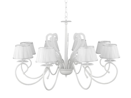 Фото люстра Ondaluce LP.DANUBIO/8-BCO TC.3520, купити з доставкою на skylight.com.ua