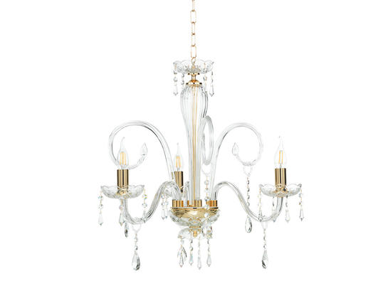 Фото кришталева люстра Ondaluce LP.MT/3L6PAST, купити з доставкою на skylight.com.ua