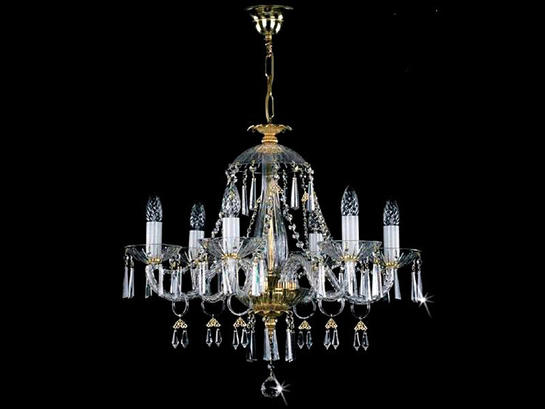 Фото люстра кришталева ріжкова ArtGlass Eleonora VI, купити з доставкою на skylight.com.ua