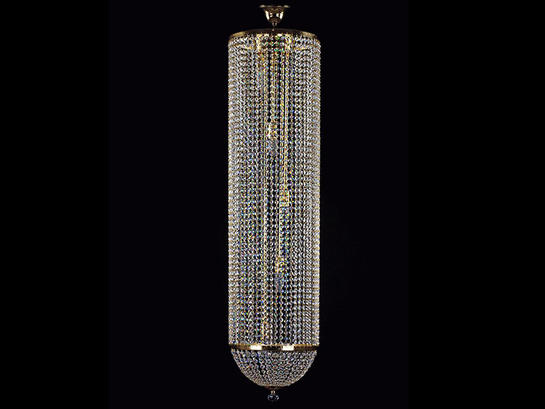 Фото кришталева люстра ArtGlass Column dia 300x1200, купити з доставкою на skylight.com.ua