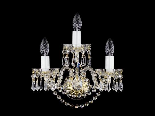 Фото бра кришталеве ріжкове ArtGlass Nadezda III, купити з доставкою на skylight.com.ua